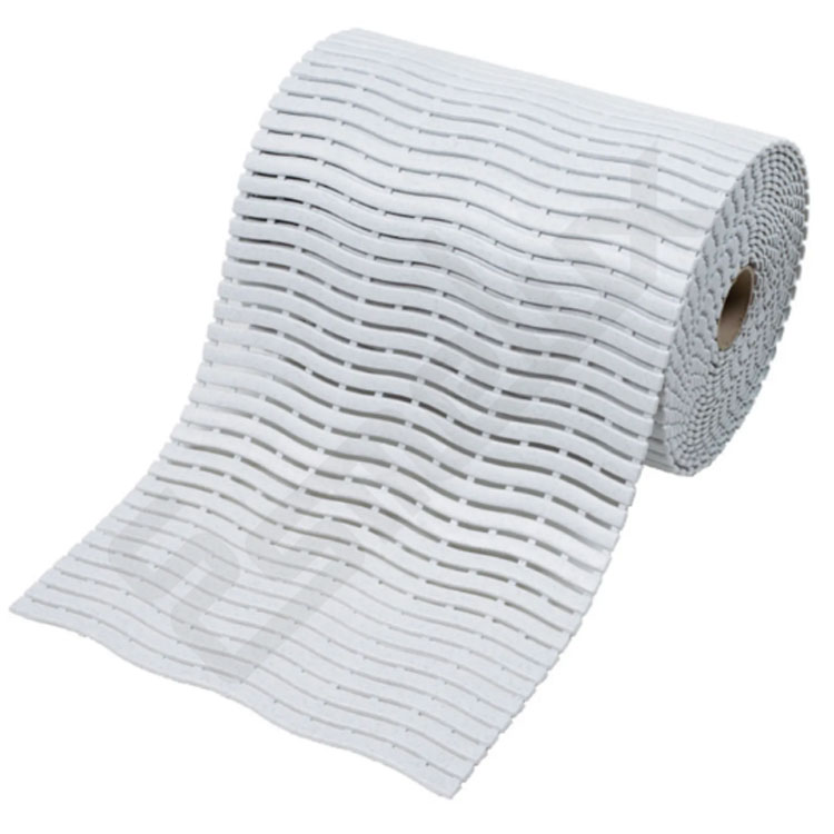 Rollo blanco de alfombra higi�nica para suelos de vestuarios