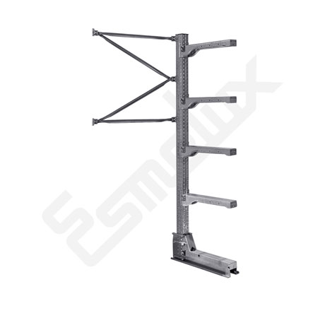 Estanter�as Cantilever modulares para materiales largos y ligeros
