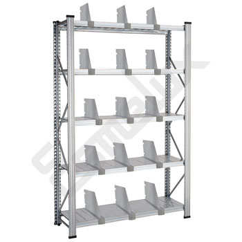 Estanter�a R�pida Universal con 5 estantes y 15 separadores pl�sticos