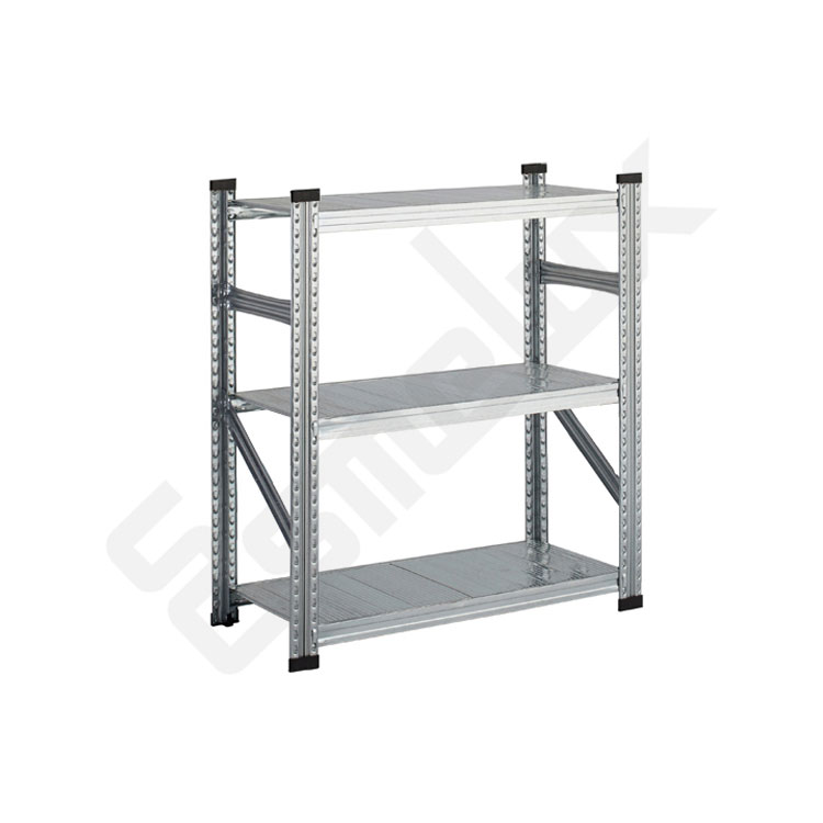 Estanter�a met�lica peque�a. Baja y estrecha con 916 mm de altura y 320 mm de fondo