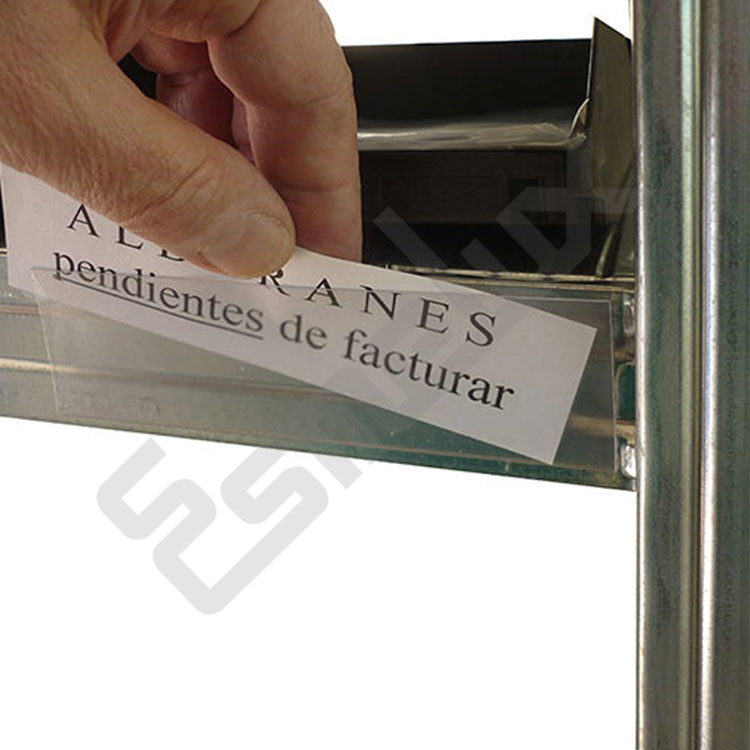Portaetiquetas para mejor organizaci�n