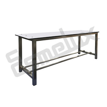 Banco Inox con fen�lico apto para zonas h�medas