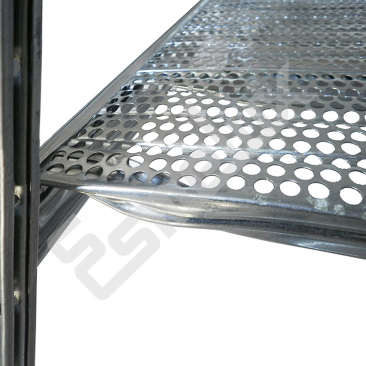 estante met�lico perforado