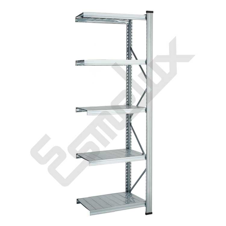 M�dulo adicional de estanter�a met�lica modular estrecha (frente de 600 mm)