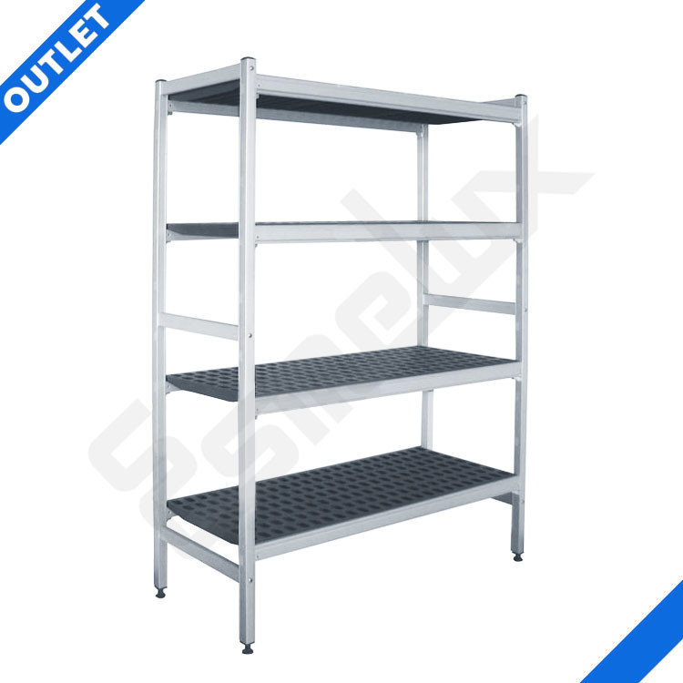 M�dulo inicial y adicional de estanter�as Duralinox para c�maras frigor�ficas