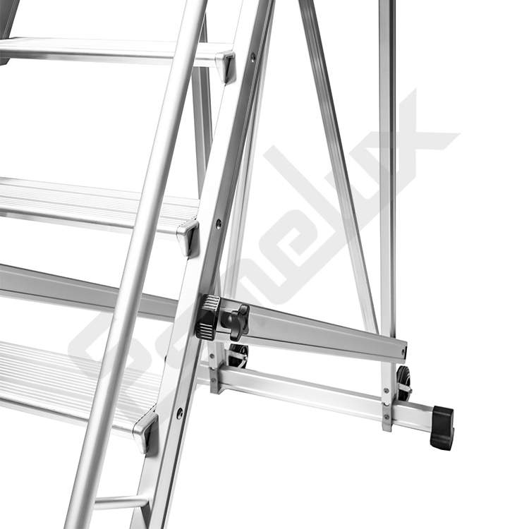 Estabilizador posterior de la escalera SP plegable con plataforma