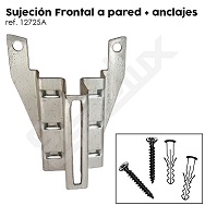 Pieza de seguridad para estanter�as met�licas galvanizadas